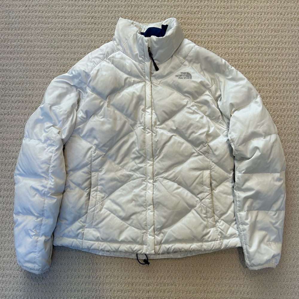 The North Face White Puffer Jacket